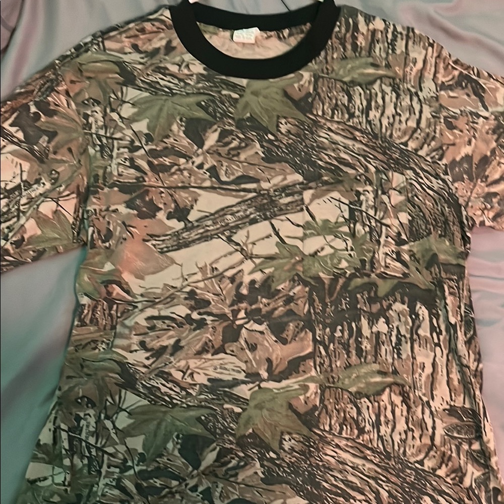 Camo Print Men's Shirt